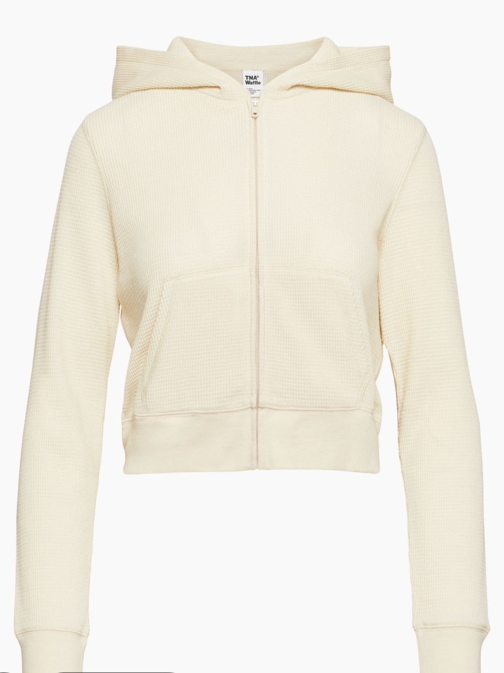 Aritzia waffle TNA zip Womens size M